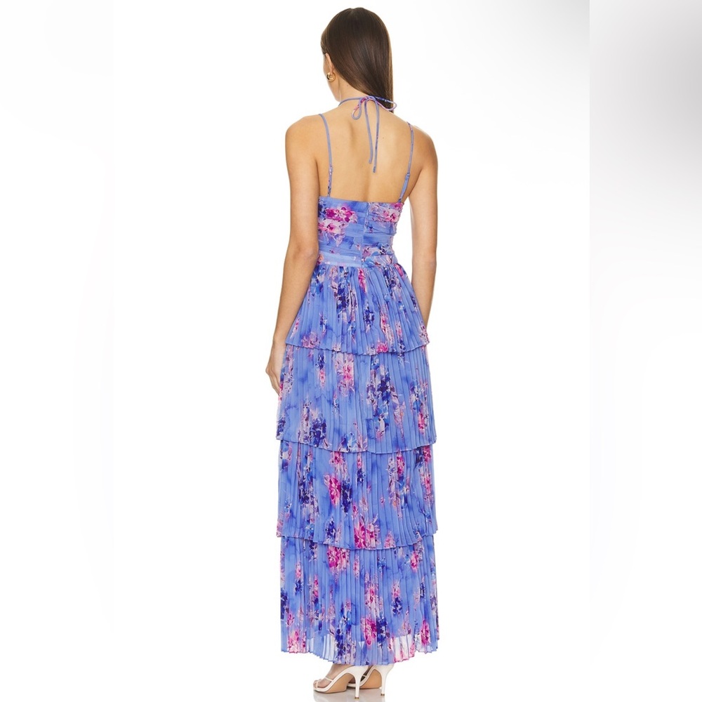 ASTR the Label Daytona Dress in Periwinkle Pink Floral Size Small S - Picture 2 of 5
